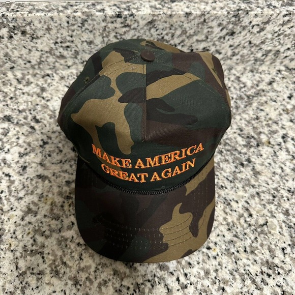 Official MAGA Trump Made in USA Cali Fame Camo Make America Great Again Hat Cap - Picture 2 of 8